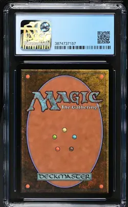 WOOD ELVES 9th Edition Foil C CGC 8.5 Q++ MTG [Nostalgium] - Image 2