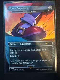 Power Sneakers - Lightning Greaves Secret Lair Drop Regular - Image 1