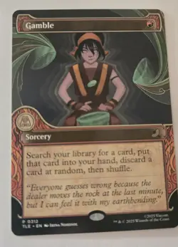 Gamble (Showcase) Avatar: The Last Airbender: Eternal-Legal Regular - Image 1