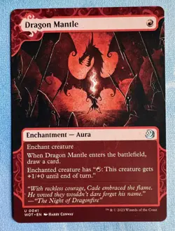 MTG - Dragon Mantle - Wilds of Eldraine: Enchanted Tales - Pack Fresh!! - Image 1
