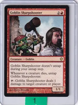 Goblin Sharpshooter * Commander 2013 MTG - Lightly Played - Image 1