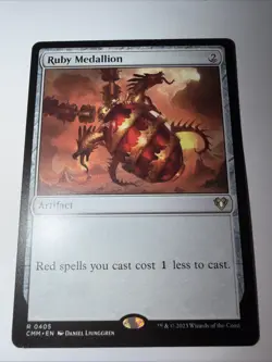 MTG / Ruby Medallion / CMM / #405 / Regular / Rare / NM - Image 2