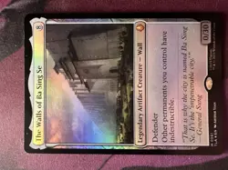 Magic: The Gathering Avatar The Walls of Ba Sing Se You Foil NM - Image 1