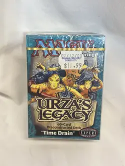 Time Drain - Theme/Preconstructed Deck - MTG Urza's Legacy - New & Sealed - Image 1