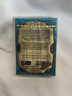 Time Drain - Theme/Preconstructed Deck - MTG Urza's Legacy - New & Sealed - Image 2