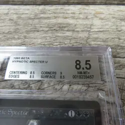 Magic The Gathering MTG Hypnotic Specter Beta Limited 1993 Graded BGS 8.5 - Image 2