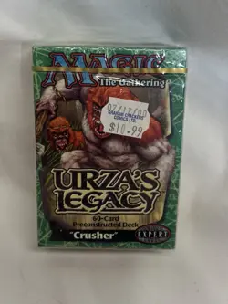 Magic The Gathering URZA'S LEGACY CRUSHER NEW SEALED MTG - Image 1