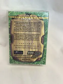Magic The Gathering URZA'S LEGACY CRUSHER NEW SEALED MTG - Image 2