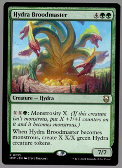 Hydra Broodmaster 0233 Non Foil Rare Modern Horizons 3 MTG Near Mint - Image 1