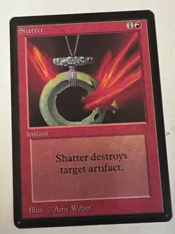 Magic the Gathering MTG Shatter Beta NM- Playset (4) (Beta Bob) - Image 5