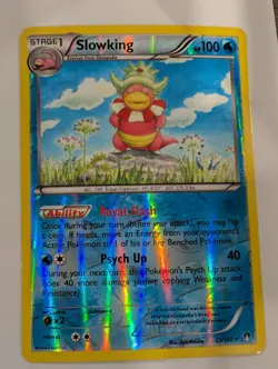 Slowking 21/122 - XY BREAKPoint Pokemon Reverse Holo Foil Nice! - Image 1