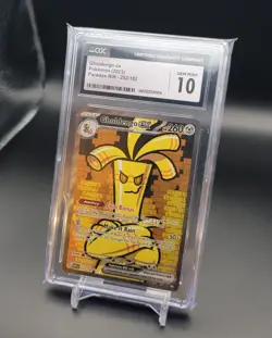 Gholdengo ex 252/182 - Pokemon S&V Paradox Rift - CGC 10 (Gem Mint) - Graded - Image 1