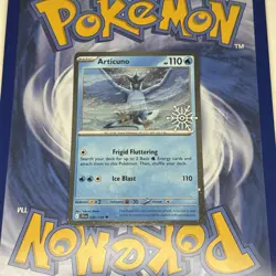 Pokemon TCG Articuno 32/159 Snowflake Stamp Promo 2025 Holiday Advent Calendar - Image 1