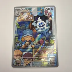 Pokemon TCG Vanillish Paradox Rift 190/182 Holo Illustration Holiday Calendar - Image 1