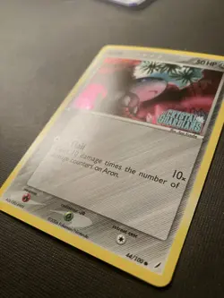 Aron 44/100 Pokemon EX Crystal Guardians 2006 Reverse Holo Stamped LP - Image 2