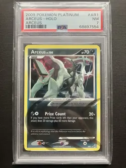 2009 Pokemon Platinum Arceus 2009 Holo #AR1 PSA 7 NM - Image 1