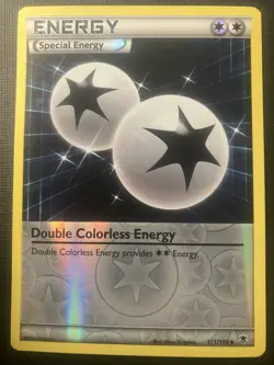 Double Colorless Energy 111/119 Pokemon XY Phantom Forces 2014 Reverse Holo MP - Image 1