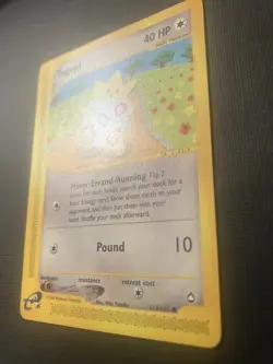 Togepi 114/147 Pokemon Aquapolis 2002 Regular Vintage LP - Image 2