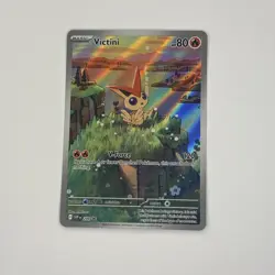 Pokemon TCG Victini SVP 208 Black Star Promo Illustration Rare NM/M - Image 1