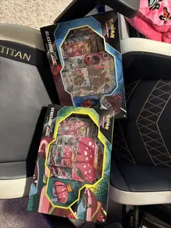 Pokemon TCG Blastoise and Venusaur VMAX Battle Boxes Set of 2 New Factory Sealed - Image 1