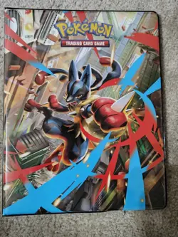 Mega Evolution 9 Pocket Portfolio Pokemon Binder - Image 1