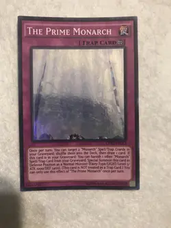 Yugioh The Prime Monarch OP02-EN013 Super Rare - Image 1