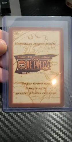 BANDAI One Piece Hyper Battle C291 RORONOA ZORO GOLD STAMPED SCARCE EARLY CARD - Image 2