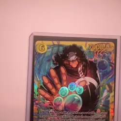 One Piece CCG Bartholomew Kuma Op12-119 Sec Super Rare NM Condition - Image 2