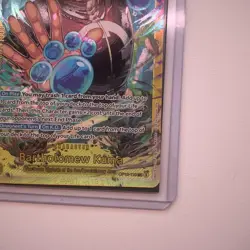 One Piece CCG Bartholomew Kuma Op12-119 Sec Super Rare NM Condition - Image 4