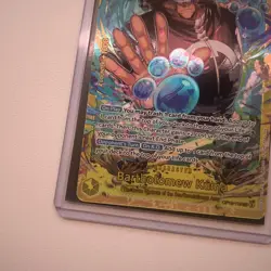 One Piece CCG Bartholomew Kuma Op12-119 Sec Super Rare NM Condition - Image 5