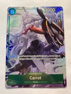 Carrot (Alternate Art) EB04-013 The Azure Sea's Seven Foil NM - Image 1