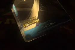 One Piece TCG Crocodile OP02-053 ONLINE PARTICPANT EVENT PACK 2023 NM - Image 2