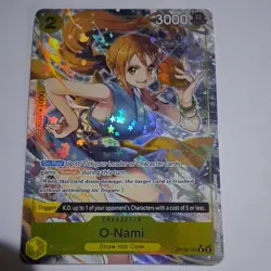 O-NAMI ALT . ART OP06-101 English ONE PIECE HOT 🔥 WINGS OF THE CAPTAIN - NM - Image 1