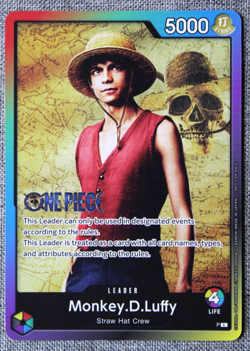 Monkey.D.Luffy (Leader Pack - Live Action) (Sealed Battle 2023 Vol. 1) One Piece - Image 1
