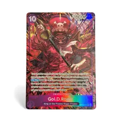 Gol.D.Roger Alternate Art One Piece CCG OP13-064 Carrying On His Will - Image 1