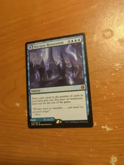 Sea Gate Restoration Zendikar Rising Mythic Rare Card Magic the Gathering #076 - Image 2
