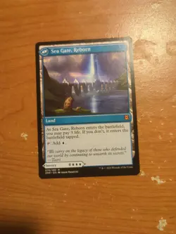 Sea Gate Restoration Zendikar Rising Mythic Rare Card Magic the Gathering #076 - Image 3