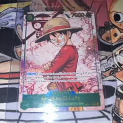 Bandai MonkeyD Luffy OP13-118 Alternate Art Holo 7000 Power One Piece Card Game - Image 1