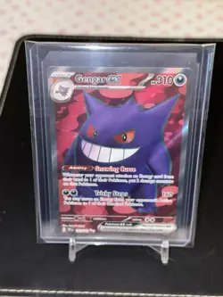 Pokemon Gengar EX Temporal Forces Ultra Rare Holo Card 193/162 Near Mint - Image 1