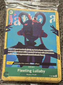 One Piece TCG CCG - Uta Film Red Encore Sealed 8 Card Promo Pack - Image 1