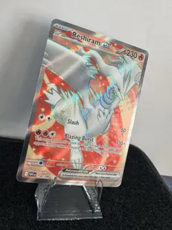Pokemon TCG Ultra Rare Reshiram EX Card 158/86 White Flare NM - Image 2