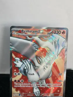 Pokemon TCG Ultra Rare Reshiram EX Card 158/86 White Flare NM - Image 5