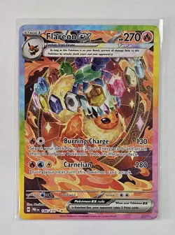 Pokemon TCG Flareon EX Prismatic Evolutions Card 146/131 Near Mint Or Better - Image 3