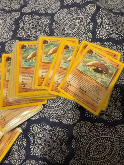 Pokemon TCG 1999 Fossil Kabuto Unlimited Common Card 50/62 LP/NM Vintage - Image 1