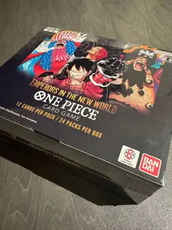 One Piece Card Game OP-09 Emperors in the New World Booster Box English | SEALED - Image 1