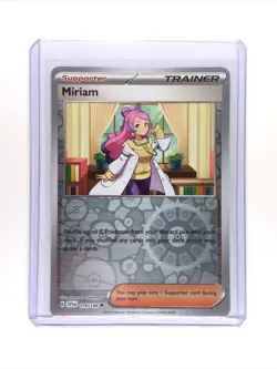 Miriam 179/198 Reverse Holo NM Scarlet And Violet Pokemon Trainer Card - Image 1