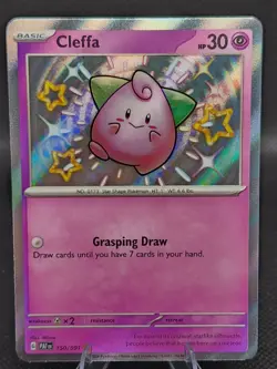 Cleffa 150/091 SV: Paldean Fates NM Pokemon Card TCG - Image 1