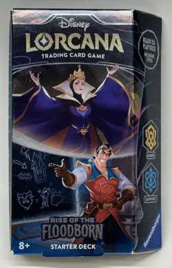 Ravensburger Disney LORCANA: Rise of the Floodborn STARTER DECK SEALED 60 Cards - Image 1