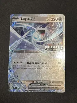 Lugia ex (Prismatic ev Stamped) 082/131 Miscellaneous Cards & Products Holo - Image 1