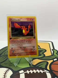1st Edition Charmander 50/82 Team Rocket Set Rare Vintage Pokemon Card - NM - Image 1